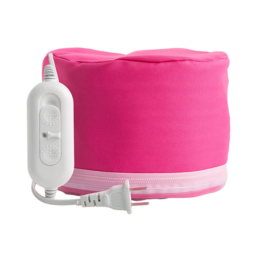 220V Hair Heat Treatment Cap Hair Steamer Cap Electric with Intelligent Protection for Spa Home Use Gift for Women