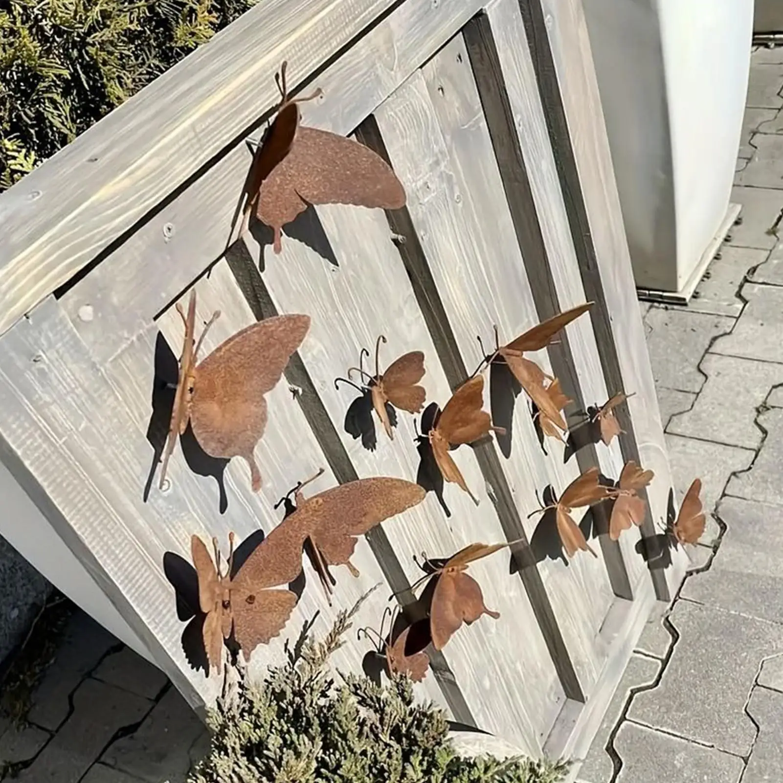 Metal Butterfly Wall Decor 5