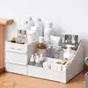 1pcLarge Capacity Cosmetic Storage Box Makeup Drawer Organizer Jewelry Nail Polish Makeup Container Desktop Sundries Storage Box 3