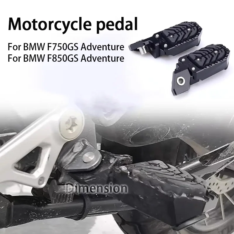 NEWFootRestMotorcycleFootrestFootboardsFrontPedalForBMWF750