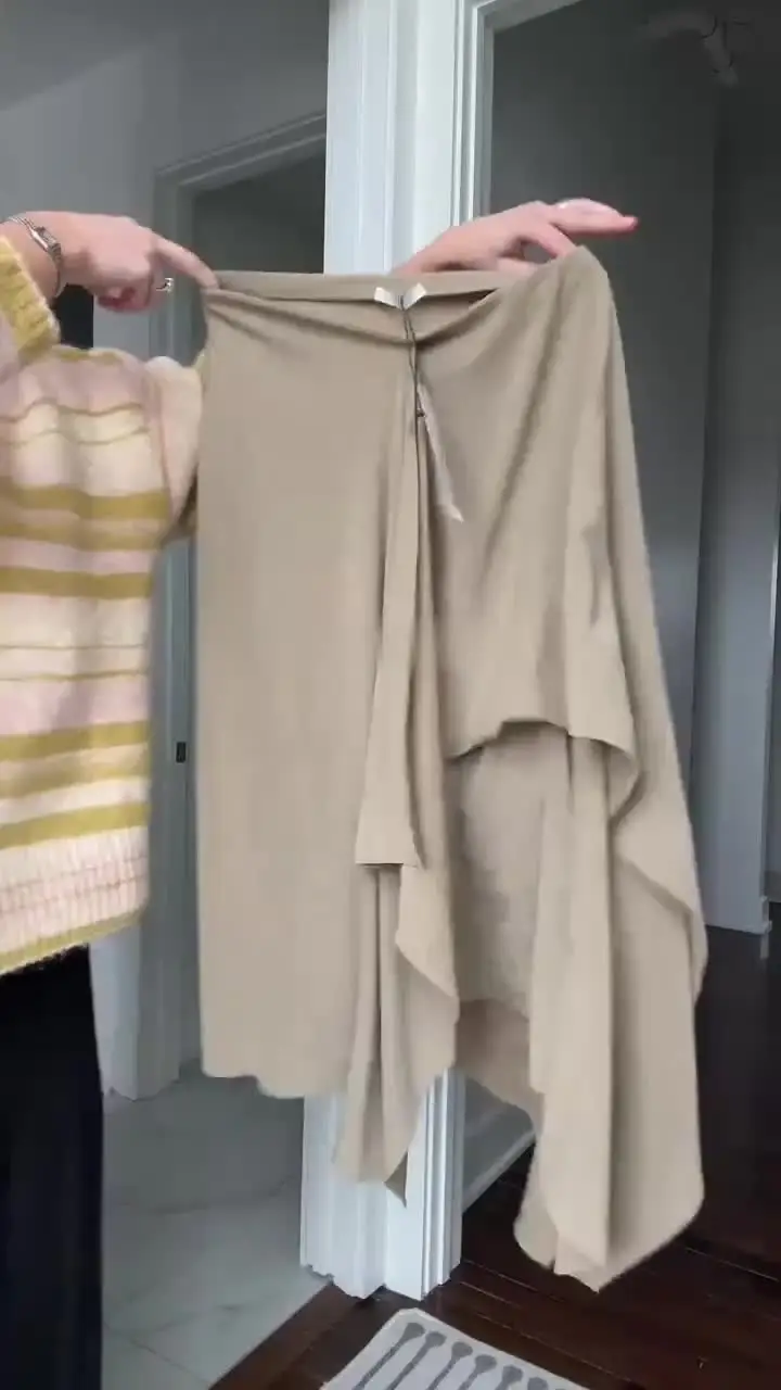 エレガントなイレギュラーヘムスカートスーツ、半袖ウエストシンチングクロップドトップ、ツーピースセット、レディースニューカジュアルファッション、女性用アウトフィット2026