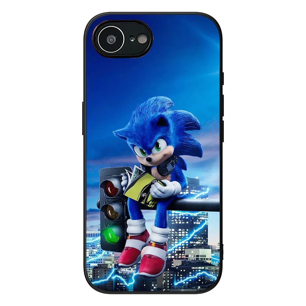 Sonic Hedgehog Flexible Phone Cover - Vibrant Design & Durable Protection