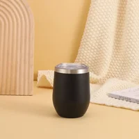 360ml 12oz Thermal Insulated Stainless Steel Tumbler Double Wall Water Bottle Portable To Go Coffee Mug Travel Dinking Cup 3