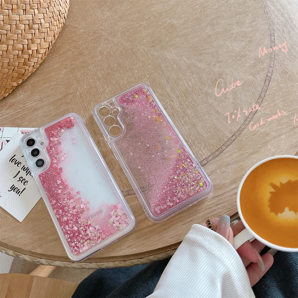 Glitzernde Silikonhülle für Samsung Galaxy A57 A37 A27 A17 A56 A36 A26 A16 A55 A35 A25 A15 A54 A34 A24 A14 5G A07 A06 A53 Cover – Detail 8