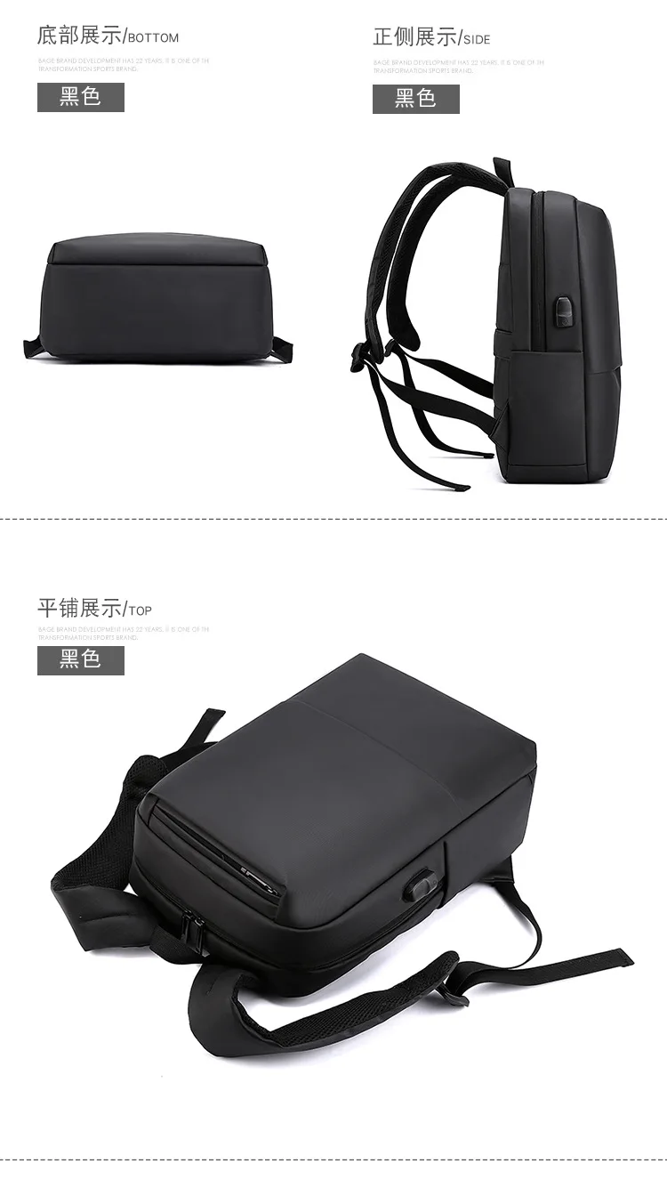 Mochila Laptop impermeável para homens e mulheres,