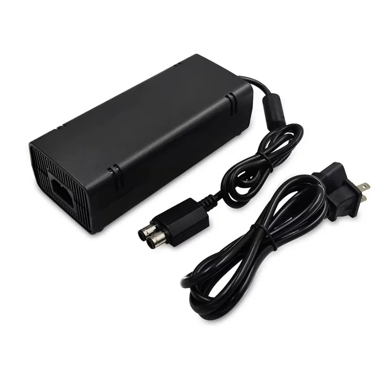 EU/US Plug Replacement Power Supply 110-240V AC Adapter Charger with Cable US EU UK Plug for Xbox 360 Slim Console power adapter game console power adapter
