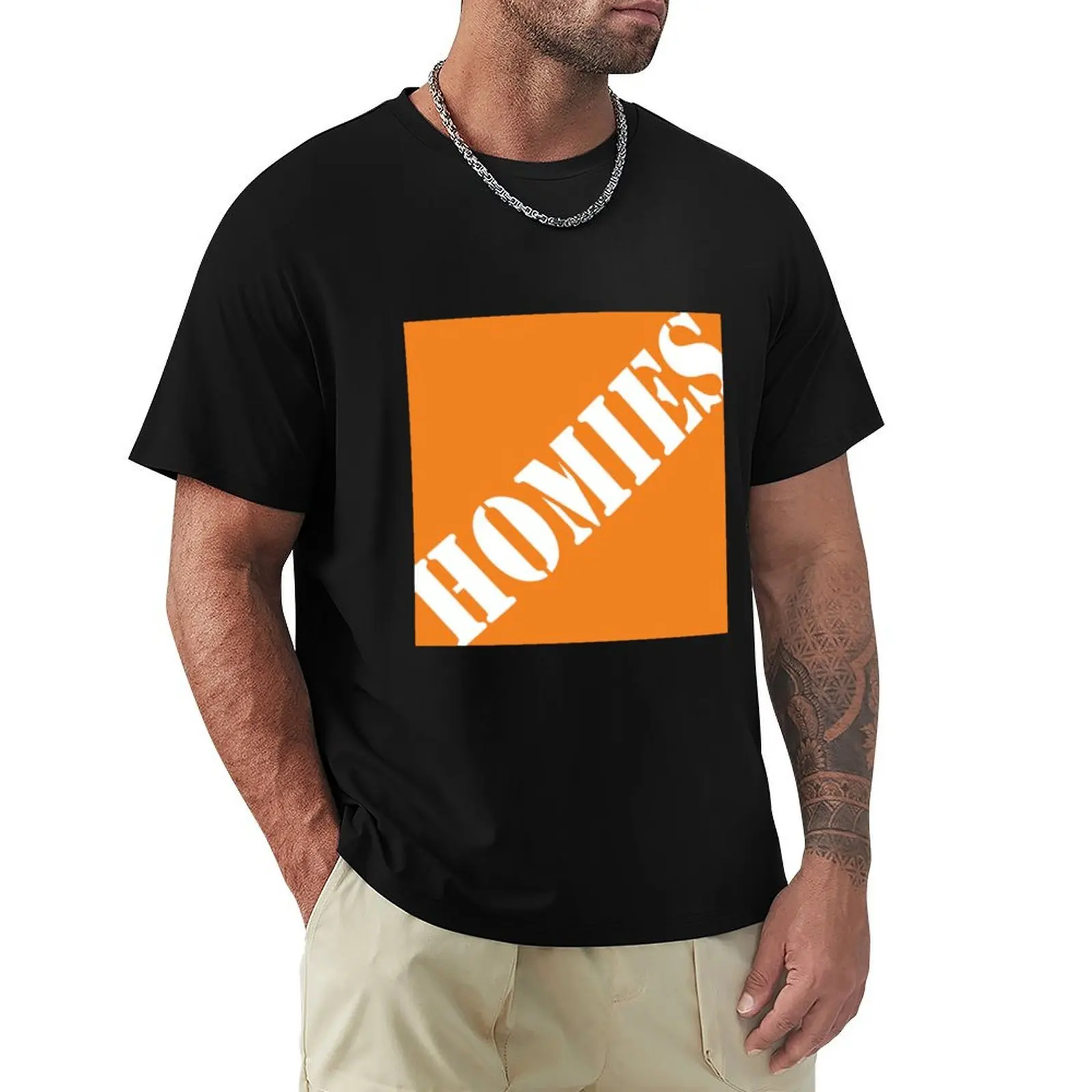 

Homies Home Depot Style T-Shirt boys whites Blouse sublime men graphic t shirts