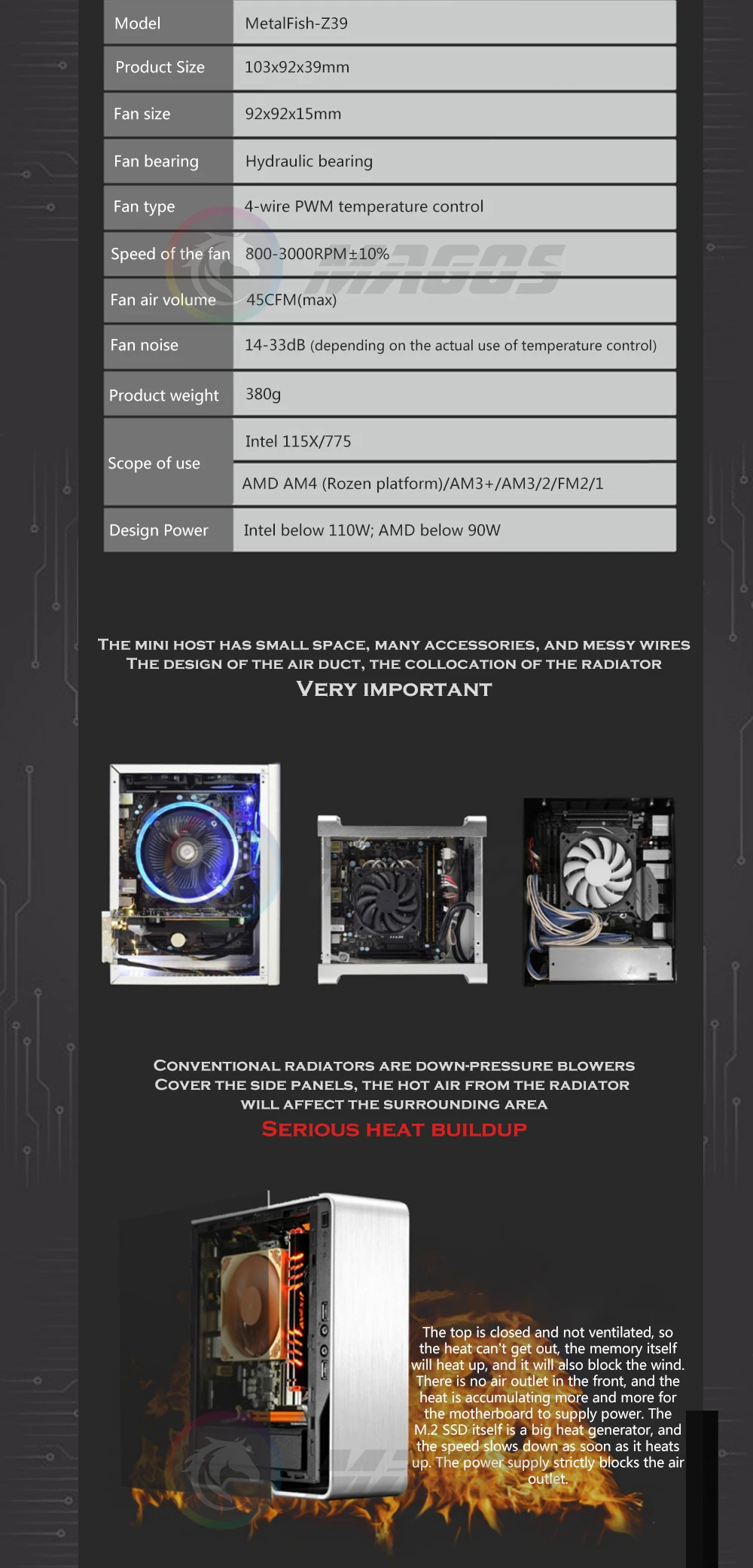 componentes de computadores