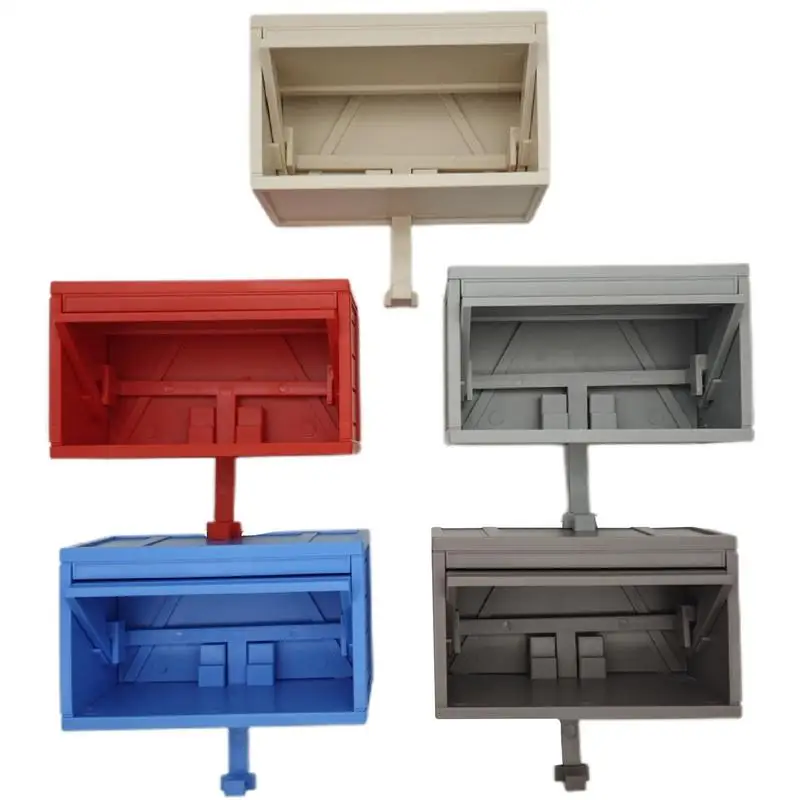 Compact Car Garage Key Holder with Opening Door - Space-saving and Durable Key Rack