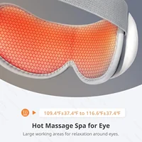 Eye Massager With Heat Smart Vibration Massager With Heat Airbag Compress Eye Mask Care Instrument Sleepping Eye Relax Fatigue 5
