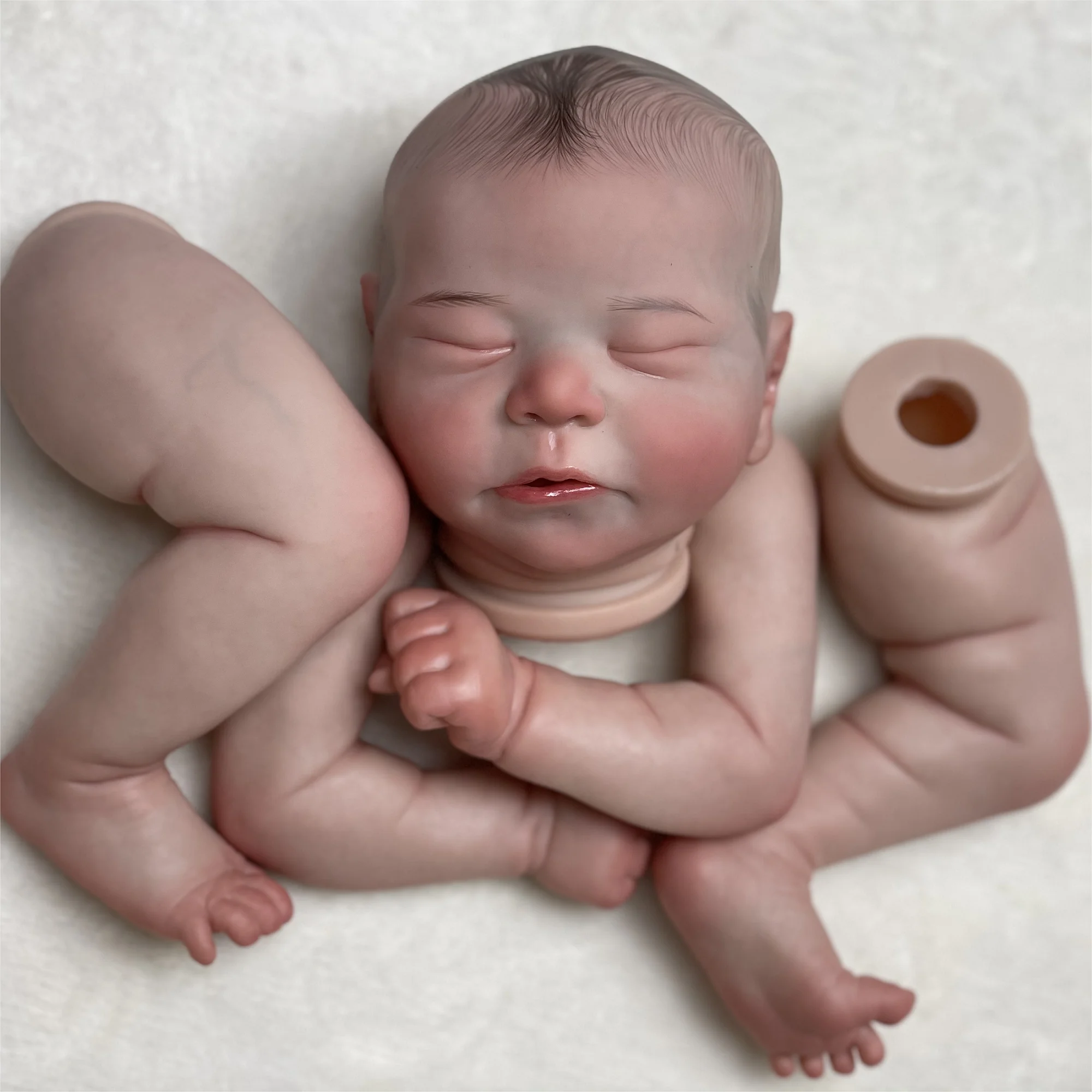 20-22 "Chase Bebé Reborn Doll Kit Genesis Artist Paint Realistico Neonato Kit Bambola Non Assemblato Kit Giocattolo Bebé Reborn