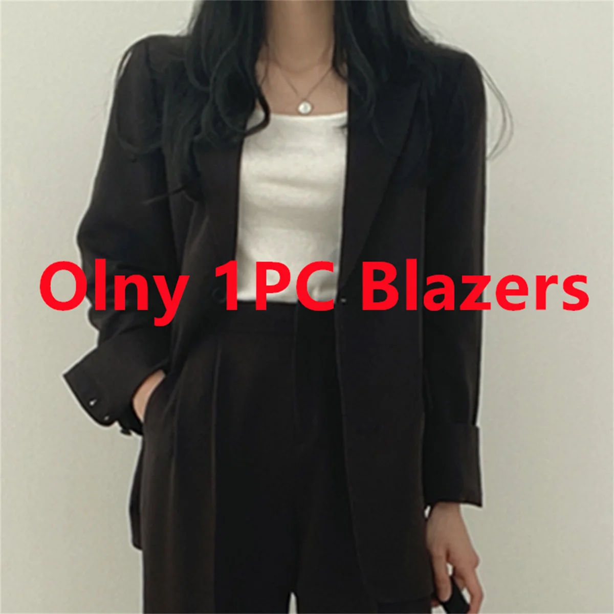 Olny 1PC Blazers Bla