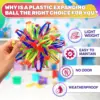 Expandable Breathing Ball Magic Toy Expanding Collapsible Ball Sphere Ball Stress Reliever Fidget Toy for Yoga Anxiety Autistic 4