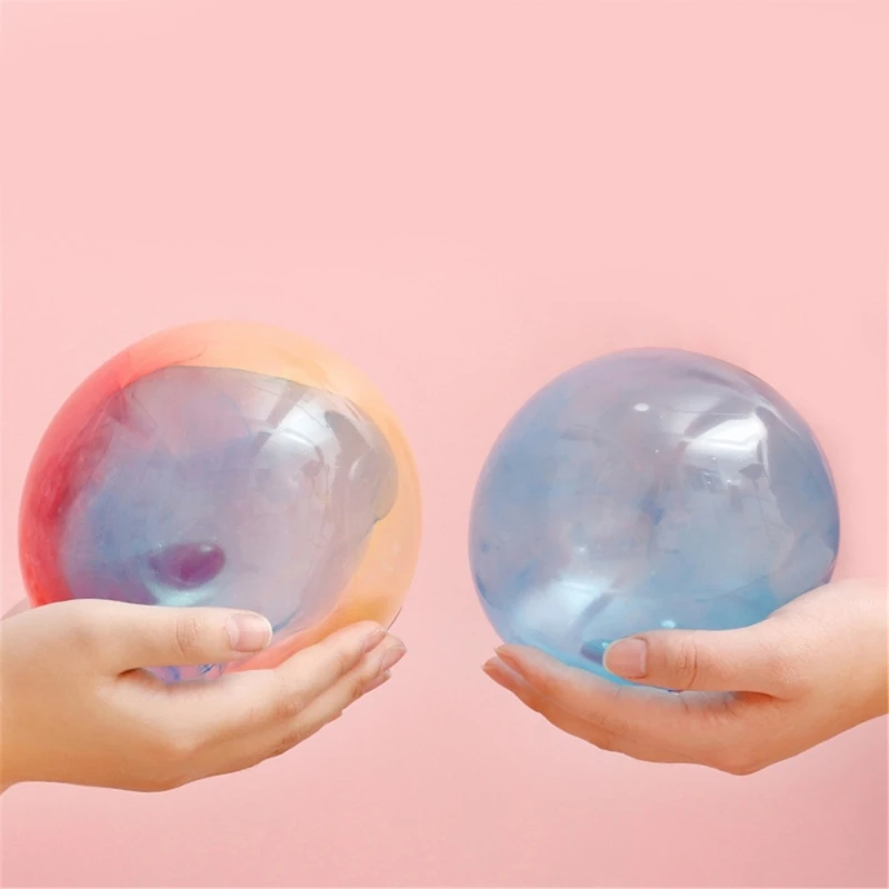 Blowing Bubble Magic for Plastic Bubbles Balloon Bubble Toy Toddler Outdoor Toy DIY Craft for Girls, Boys, Kids, Adults 3
