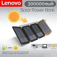 Banque d'alimentation solaire 20000mAh avec 4 panneaux solaires Chargeur sans fil Powerbank pour iPhone 15 Huawei Xiaomi Samsung Poverbank pour Xiaomi 1