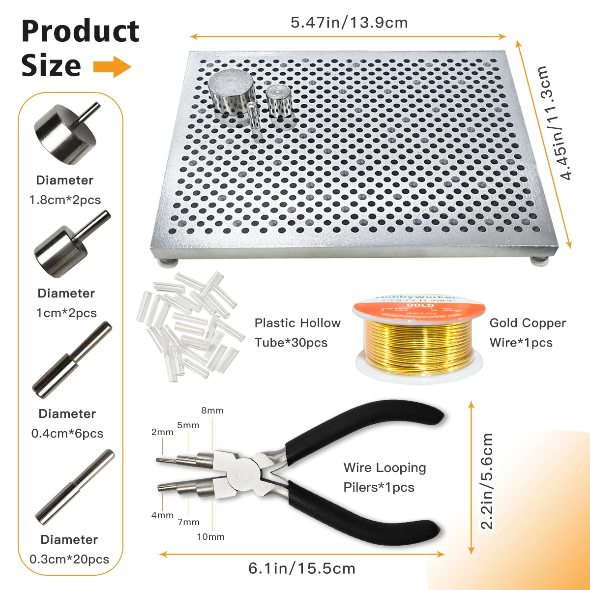 Extra Pegs for Deluxe Jig Wire Wrapping Kit