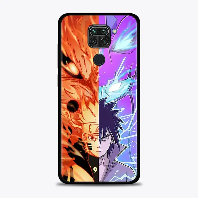 Phone Case For Xiaomi Redmi Note 9S 9 10 8 11 Pro 9T 8T 7 Cover for redmi k40 9A 9C Coque Silicone Capa Naruto Anime B01