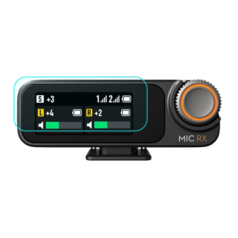Pellicola Protettiva Vetro Per DJI Mic 2 Receiver - Durezza 9H, Anti-Impronte - Foto 2