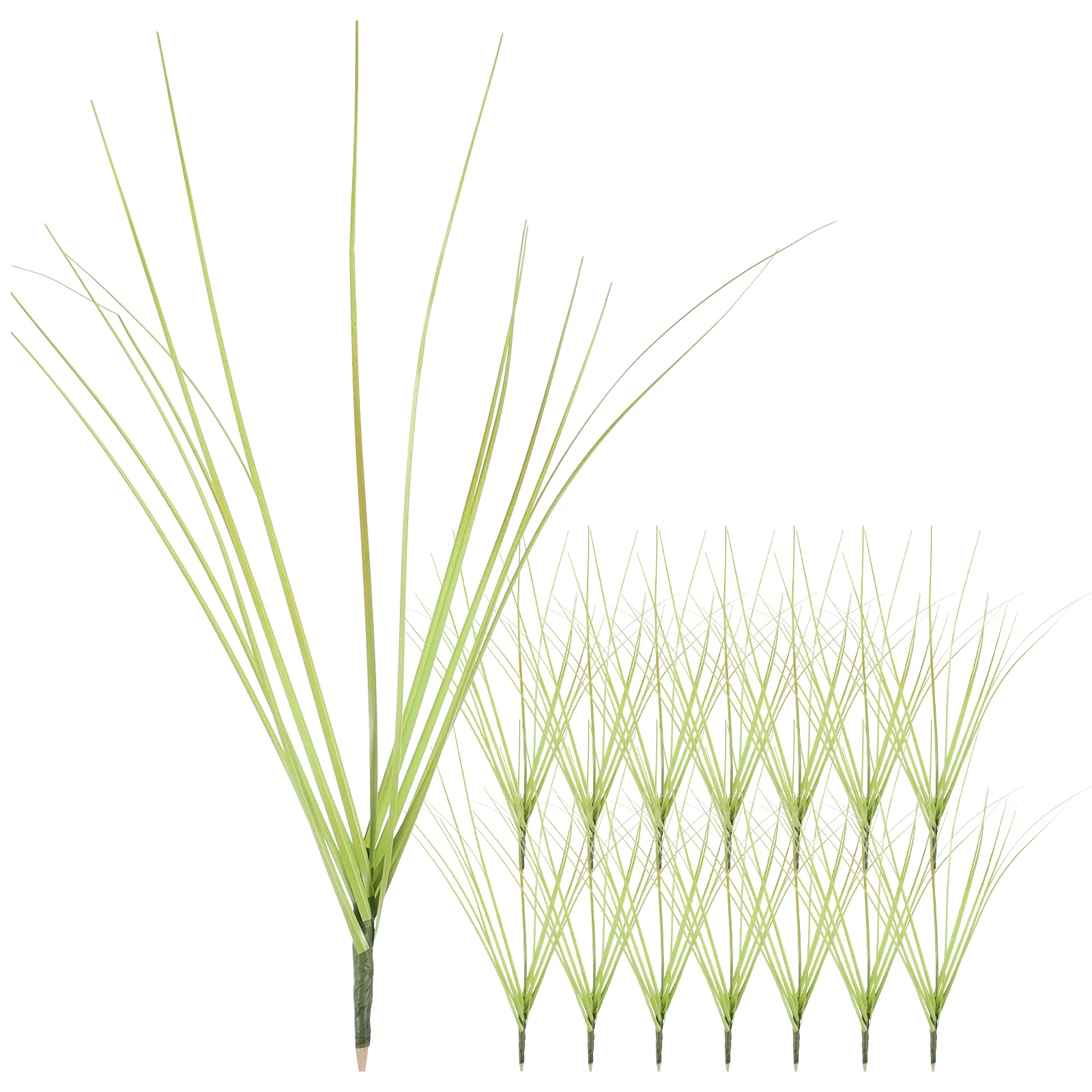 

15 Pcs Indoor Artificial Plants Simulated Reed Grass Faux Decor Fake For Home Vase