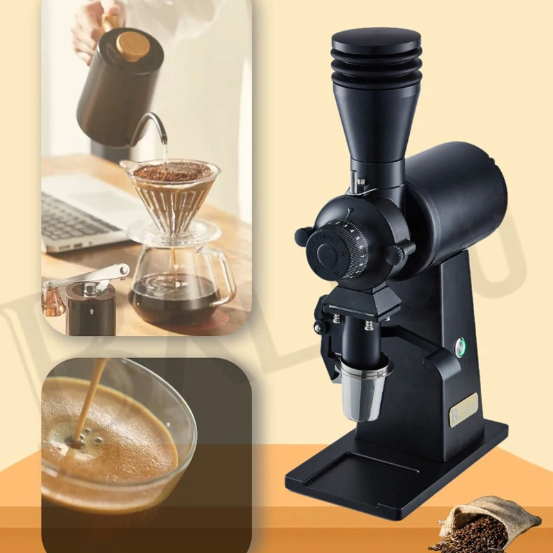 Commercial Coffee Grinder Electric Coffee Mill 90mm Flat or Ghost Burr  Grinder