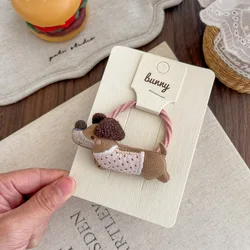 Adorable Cartoon Children's Hair Accessories Set (Dot - hair tie)