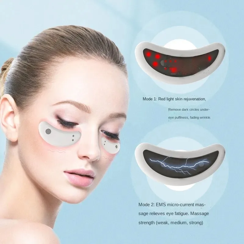 EMS Pulse Micro-current Eye Care Device Eye Massager To Relieve Fatigue, Eye Massage To Reduce Dark Circles Eye Lines Swelling