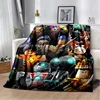 29 Style New R-Robloxs Cartoon Game Gamer Soft Blankets,Keep Warm Throw Blanket Comfortable Blanket for Beds Sofa Home Bedroom 2