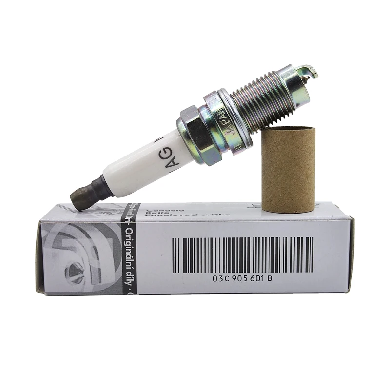 

4 шт. 03C905601B SIZFR6B8EG платиновая Свеча зажигания для Audi A1 A3 VW Passat Polo Golf Seat Skoda 03C 905 601B 03C905601A