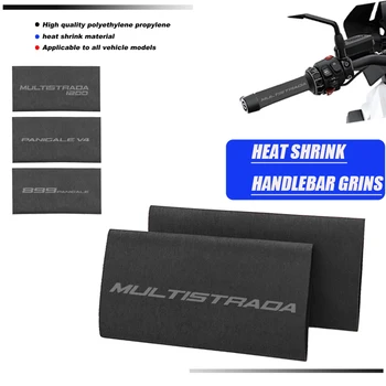 Moto Heat Shrink manubrio Grip accessori antiscivolo copertura leva PE per DUCATI Multistrada V2/V4 620 1200 Panigale 899