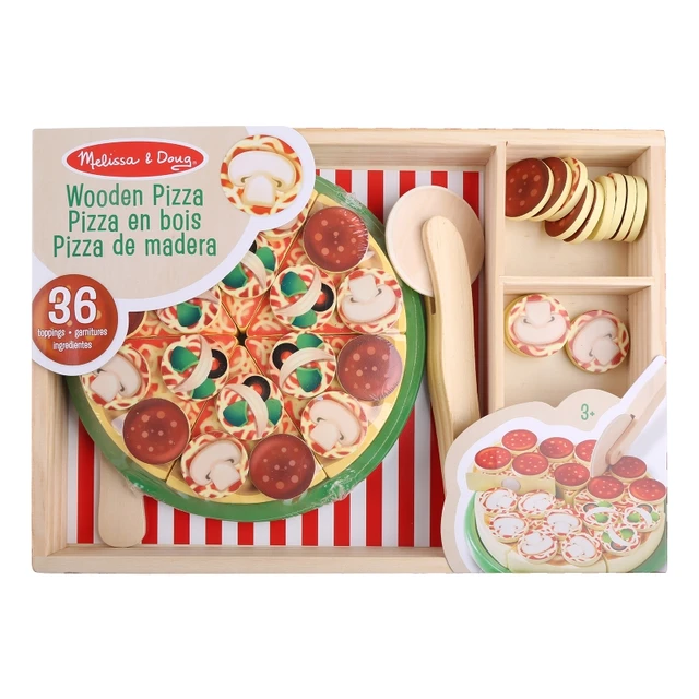 Brinquedo de corte magnético jogar pizza fingir jogo modelo pizzas jogar  comida brinquedo de aprendizagem precoce