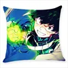 45x45CM My Hero Academia Pillow Case  Anime Midoriya Izuku Deku Printed Pillow Covers Soft Decorative Pillowcase Gifts Wholesale 4