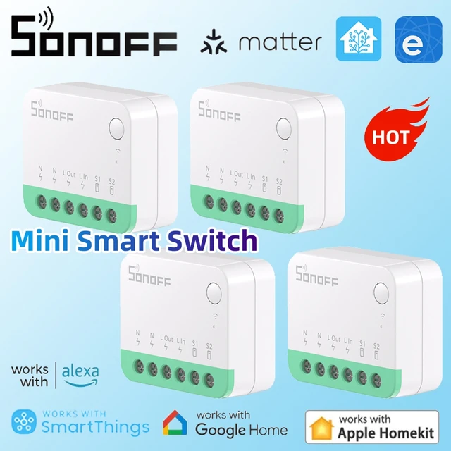 New Sonoff Mini R4M: Matter arrives at Sonoff - Automatismos_Xl_Mundo