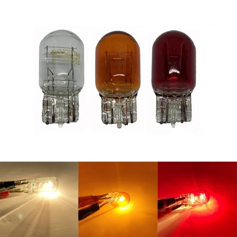T2074407443WY21WW21WHalogenBulbs7443W215WT20SuperBright