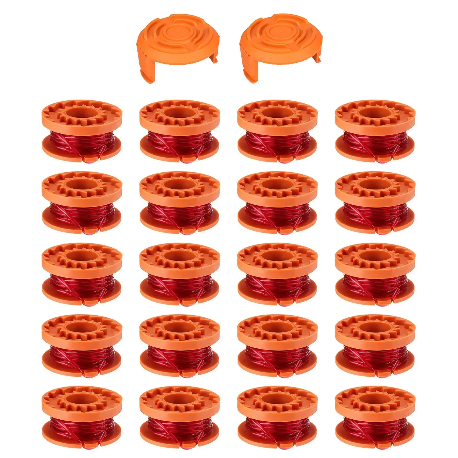 Trimmer Spulen linie für Worx Ersatz Grass ch neider Schnur spule Set für Worx Unkraut fresser Cutter Rasens ch neider Ersatz – Detail 1