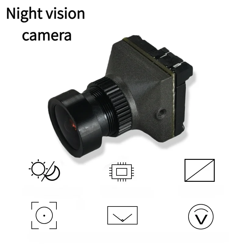 Caméra drone module noir lumière 1080P HD pour quadricoptère