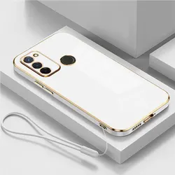 Ultimate Shockproof Protection Case for Samsung Galaxy M21 2021 - Matte Back Cover with Skin-Feel Touch (Gs6D White)