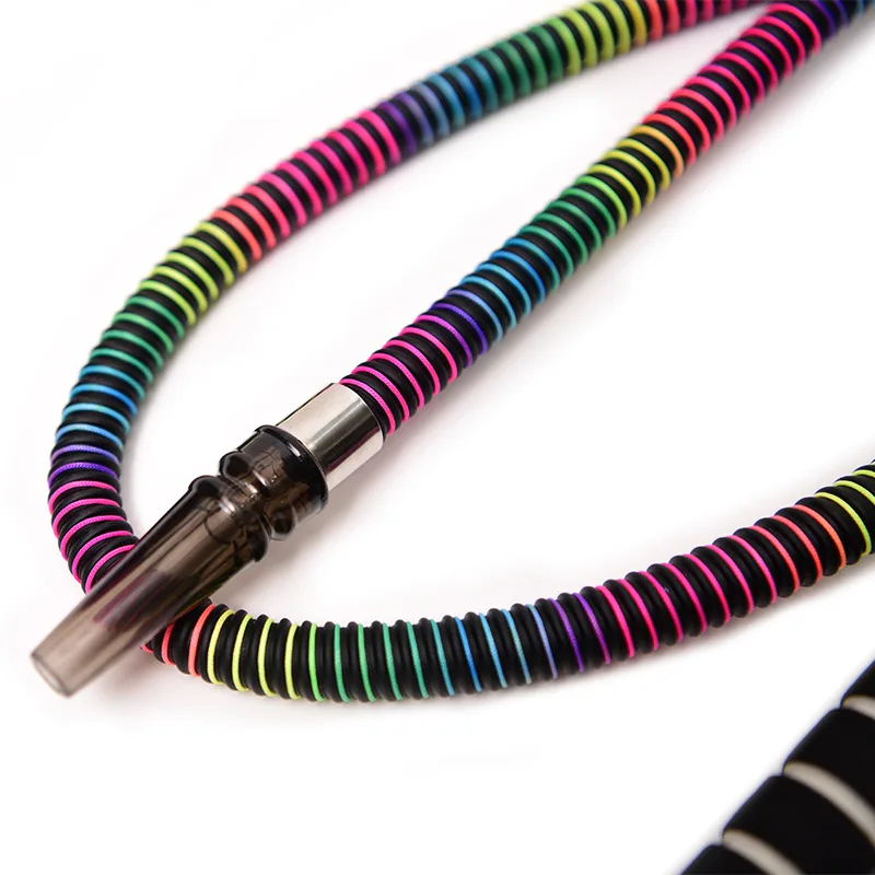 1.8M Colorful Shisha Hookah Hose Chicha Narguile Sheesha Accessories Hookah Pipes Water Smoking Accessories