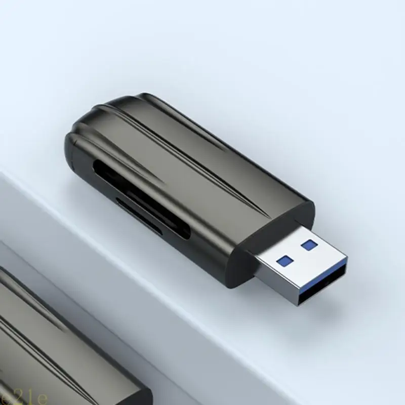 E21E 메모리 카드 리더기 USB3.0 PC 노트북 컴퓨터용 TF 메모리 카드 리더기