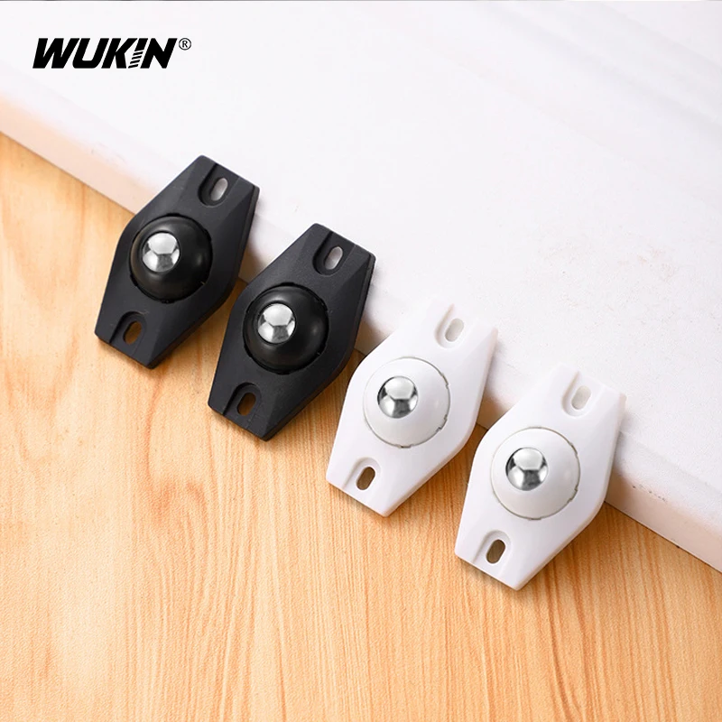 

Small Universal Wheels No-punch Pulley Rotating Wheels Self-Adhesive Swivel Casters Furniture Storage Box Roller Skate Cabinet