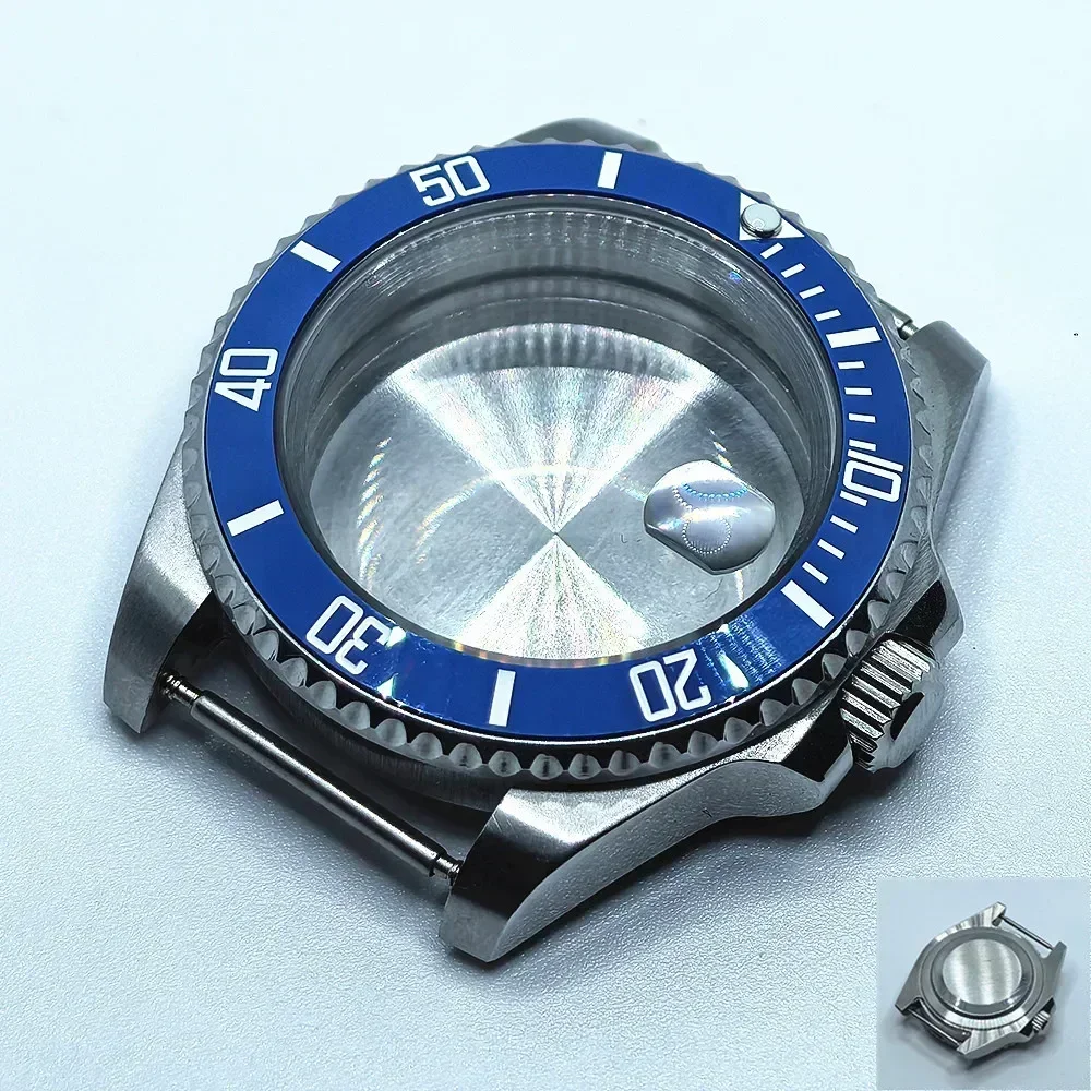 40mm Transparent Glass Watch Case