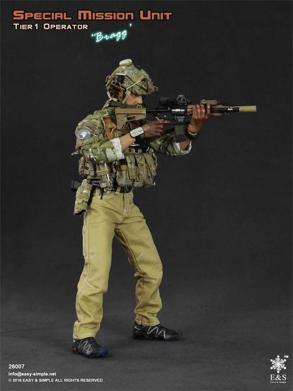 

1/6 простой и простой ES 26007 SMU Tier-1 оператор Версия A Soldier полный набор экшн-фигурки подарок для любителей сборная