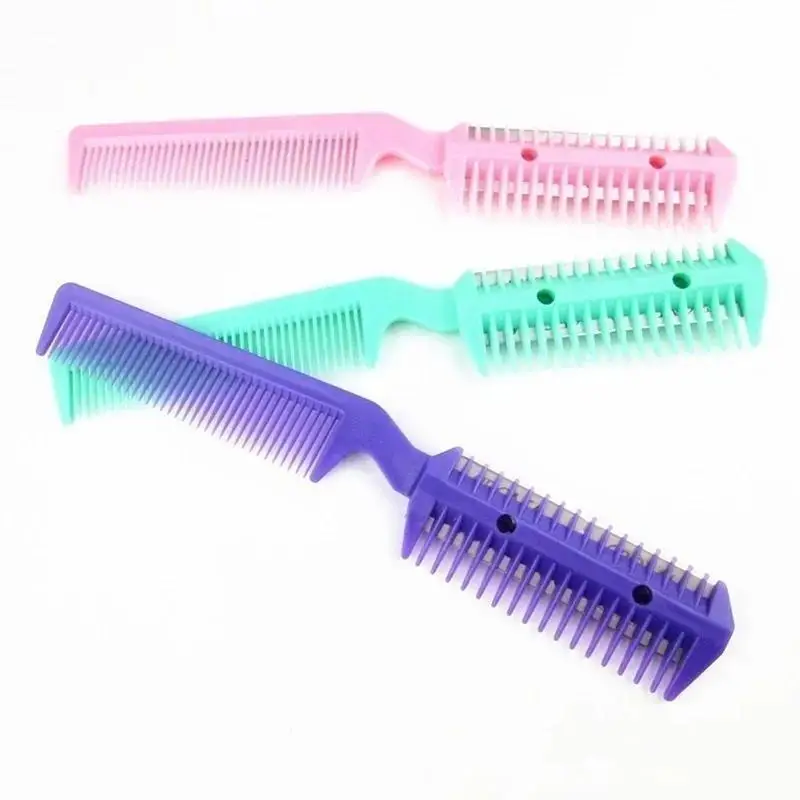 1 Pcs 2-in-1 Hair Clipper Hair Thinning Hair Clipper Creative Pet Cat Dog Long Hair Tool Hairs Clipper Random Color Pet Supplies