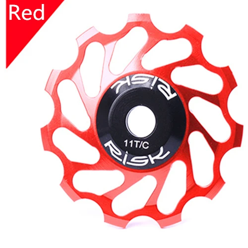 Ceramic Bearing Bicycle Jockey Wheel - CNC Machined AL7075 Guide Roller Idler