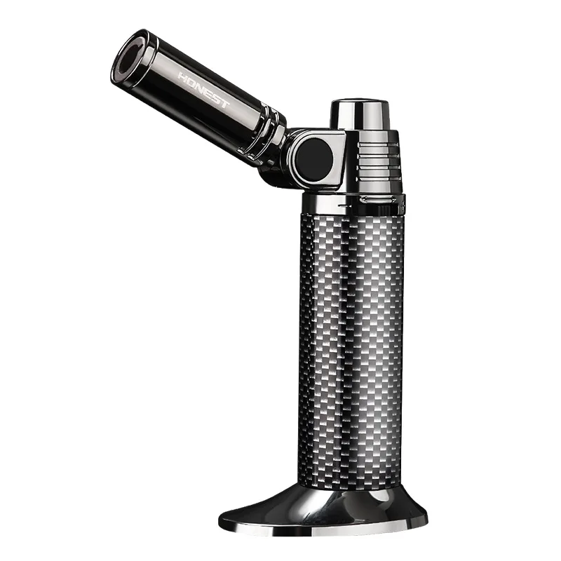 

HONEST Torch Gas Windproof BBQ Kitchen Cooking Jet Turbo Lighter High Capacity Spray Gun Jewelry Metal Welding Gifts For Men