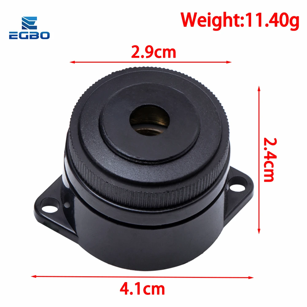 5PCS EGBO QSI-2910 100DB buzzer 29.5x24.5mm DC 12V Active