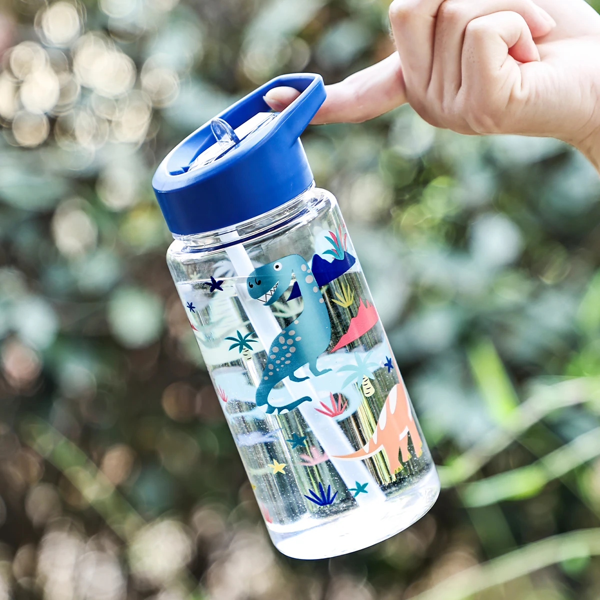 Cute Dinosaur Straw Cup 2