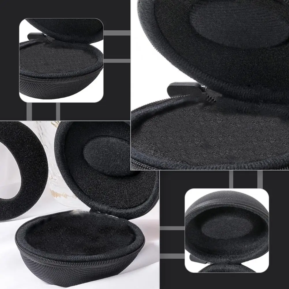 Watch Storage Case Zippers Travel EVA Foam Wristwatch Protective Bag Bracelet Pocket Reliable Performance Watch Box