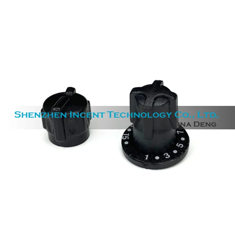 VOIONAIR 10 sets/lot Volume Control knob And Channel Selector Knob Cap For Vertex VX-231 VX-424 Radio