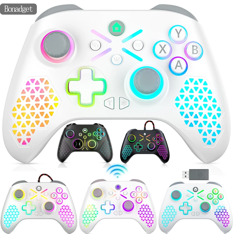 LED lights breathing flashing Gamepad For Xbox One/Series controller