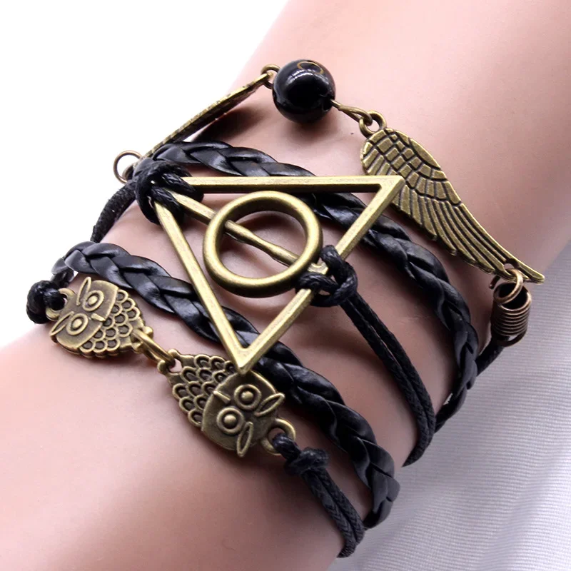 Harried Potter Quidditch Snitch Wing Hedwig Death Triangle